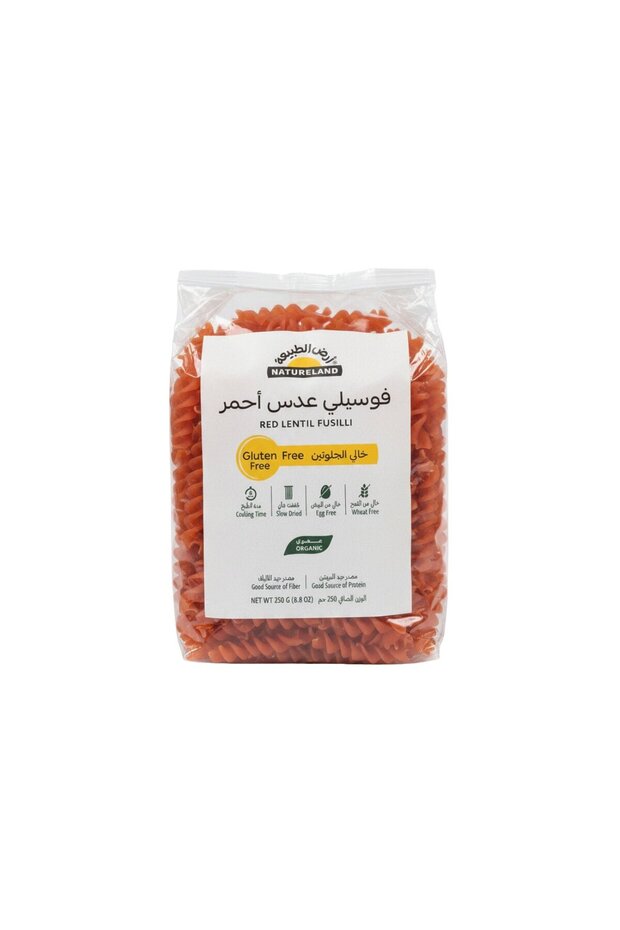 مكرونة فوسيلي بالعدس الأحمر 250 جم