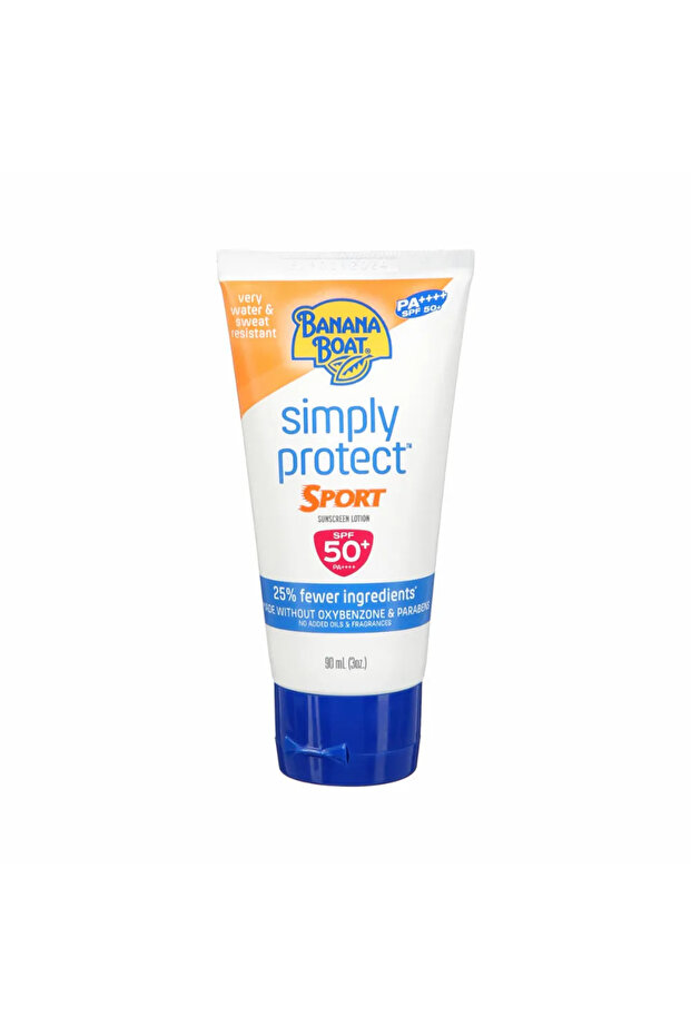 Simply Protect Sport Sunscreen Lotion With SPF 50+ Very Water And Sweat Resistant- 90ml