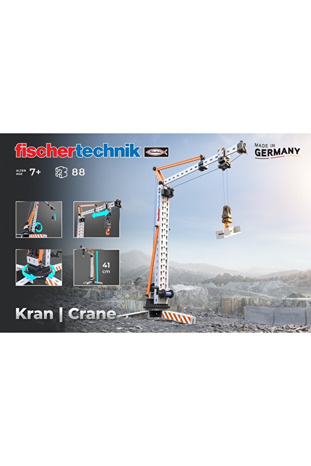 Kit STEM Macara de asamblat si manevrat, - 7
