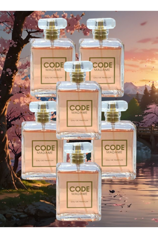 6 قطع من عطر كود مادام 100 مل