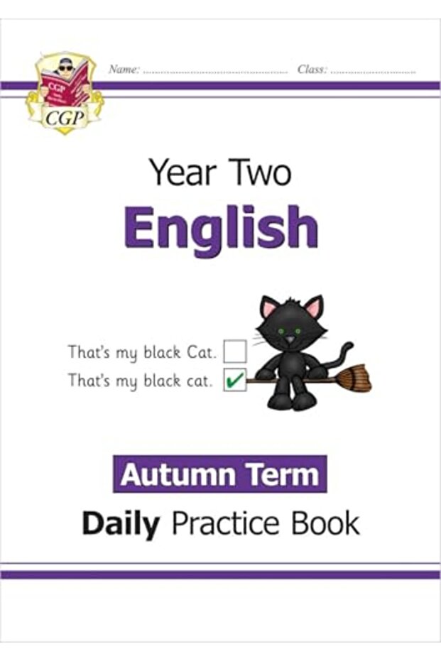 كتاب التدريب اليومي الجديد على اللغة الإنجليزية KS1: السنة الثانية - الفصل الخريفي