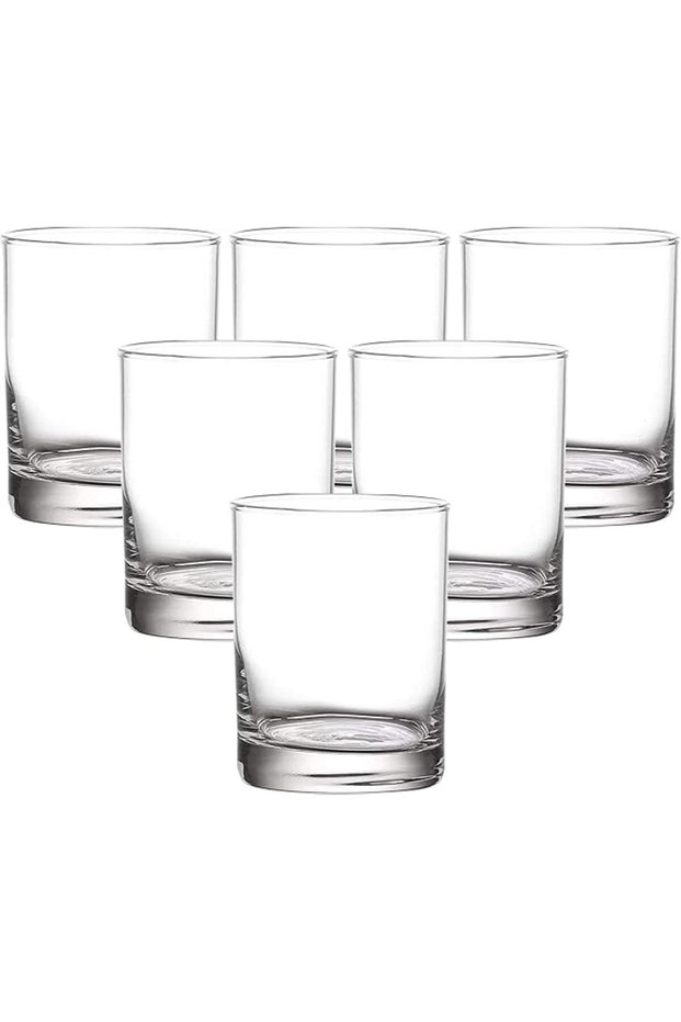San Marino Juice Glass, Set Of 6, Clear, 175 Ml, B00406, Mocktail , Beverage , Water , Juice Glass (Small size)