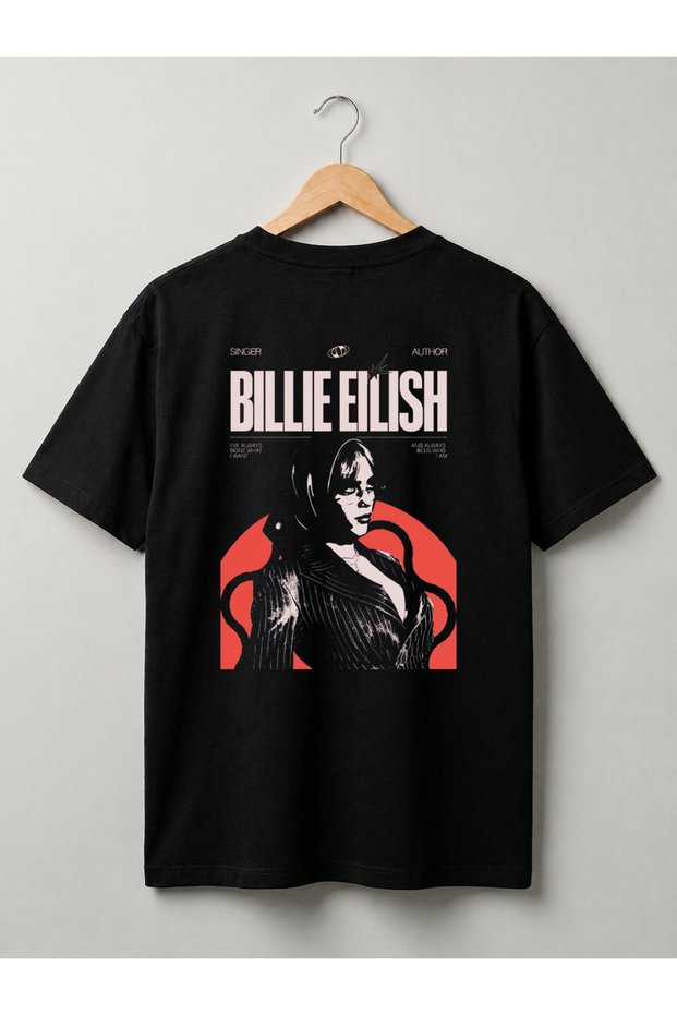 Billie Eilish Designed Unisex High Print Quality 100% Cotton T-Shirt