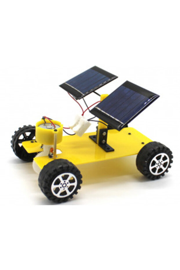 STEM Education Kits #39 DIY Mini Dual Solar Panel Powered Toy Car