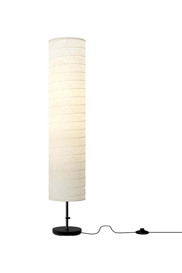 Floor Lamp White 116cm