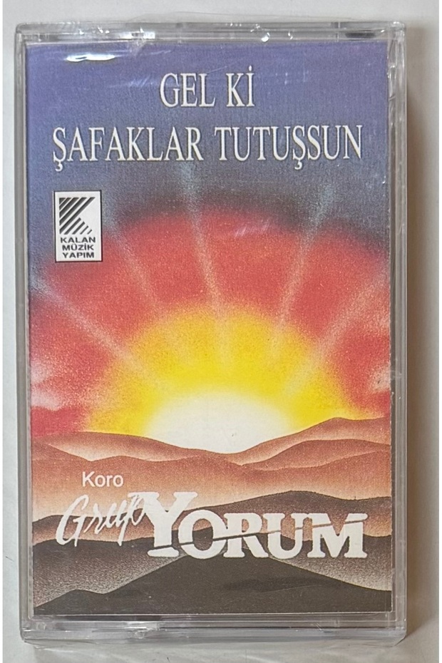 Grup Yorum Gel Ki Şafaklar Tutuşsun كاسيت (خالي من الجيلاتين)