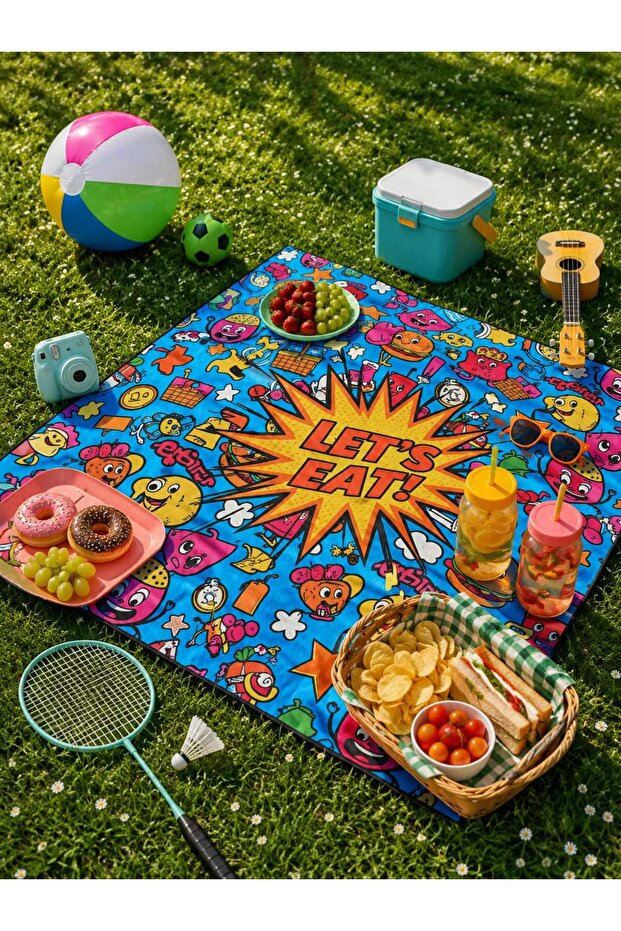 غطاء نزهة من البوليستر مطبوع رقميًا من POP PICNIC (DMÖ)
