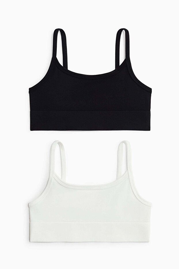 2-pack Seamless Sports tops with DryMove™