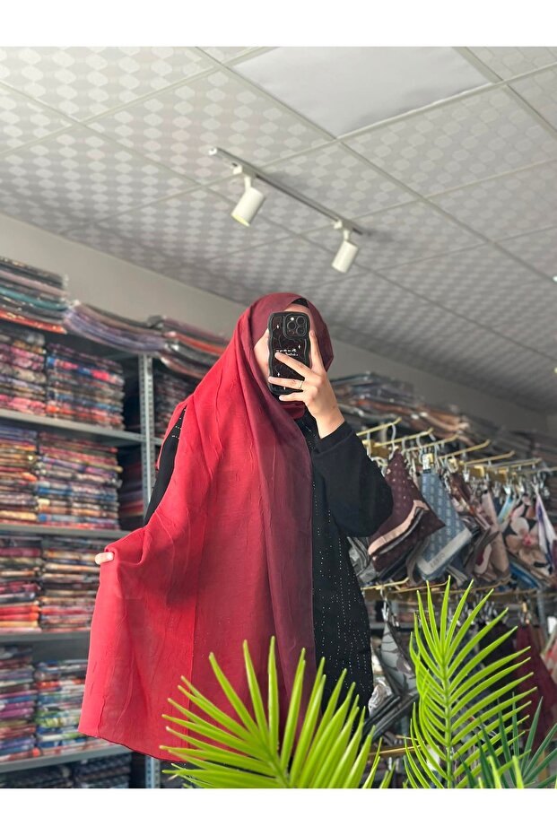 Minel Scarf Color-Gradient Bamboo Shawl – Premium Bamboo Fabric, Lightweight, Breathable, Four-Season Hijab Shawl