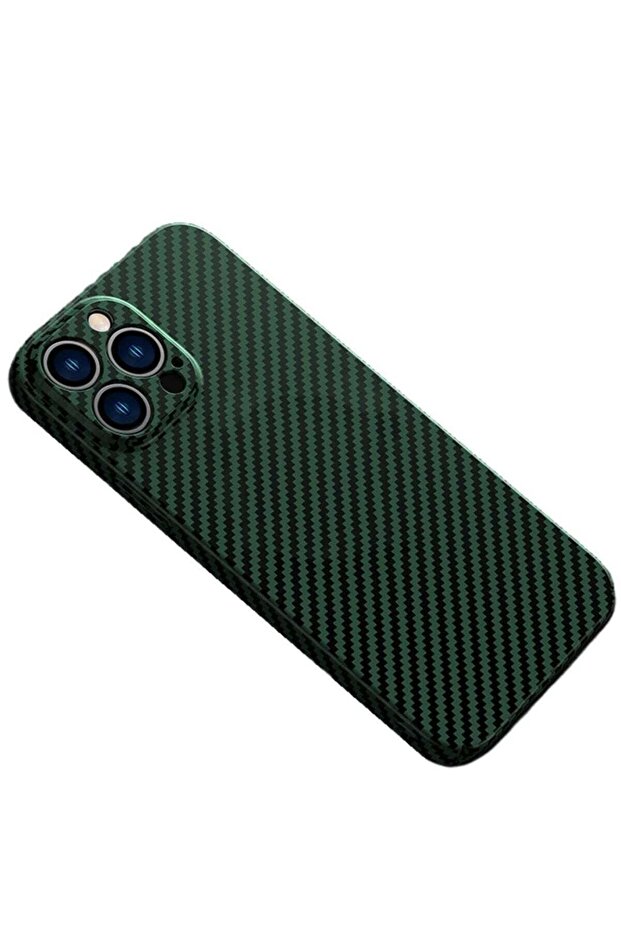 Personality Handsome Light Thin Carbon Fiber Pattern PC Phone case Compatible with iPhone 15 Pro