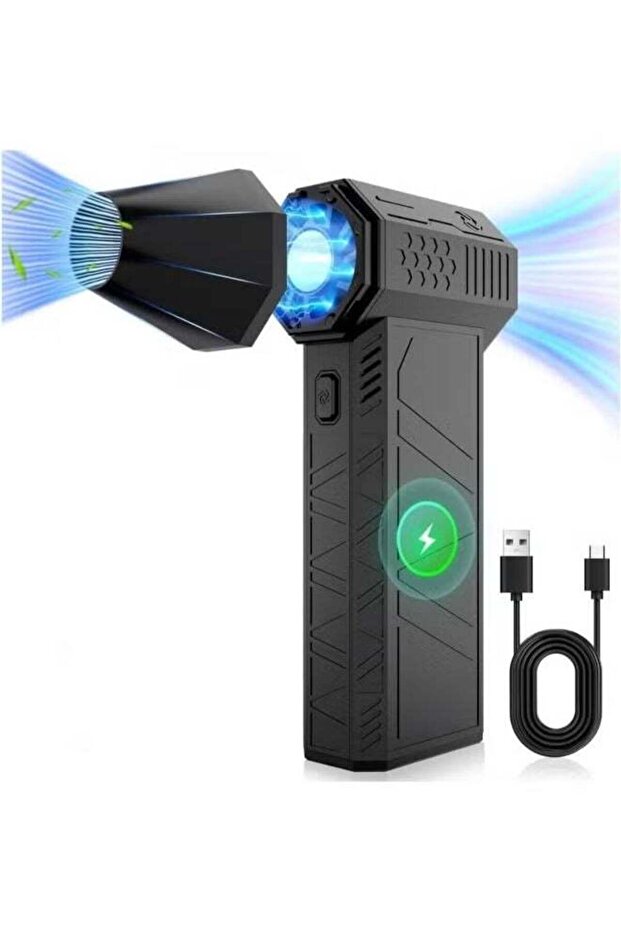 Air Blower Super – RPM Turbo Powered Jet Blower, Adjustable Speed, Portable Handheld