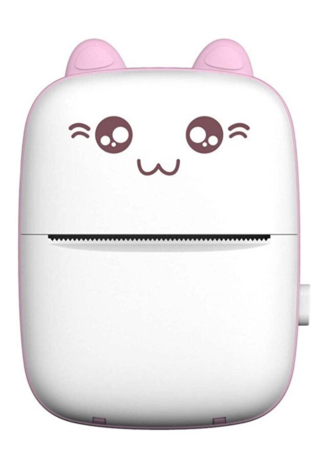 Portable Mini Pocket Printer BT Thermal Printer with Thermal Printing Paper USB Cable for Note Photo Web Document Printing