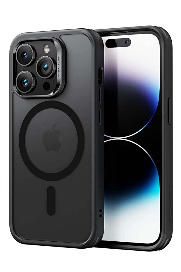 MagSafe Phone Case, Shockproof Military-Grade Protection, Scratch-Resistant, iPhone 14 Pro Max, Black
