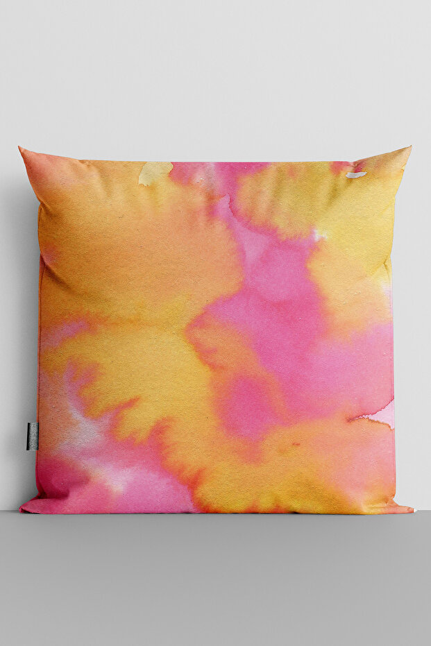 Watercolor Themed Double Sided Digital Printed Throw Pillow Cover - 2661