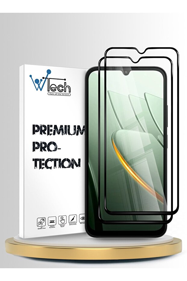 Xiaomi Poco C81 Pro 4G 2026 Premium E2E Series Full Glue Full Cover Tempered Glass 2 Pack Clear/Black