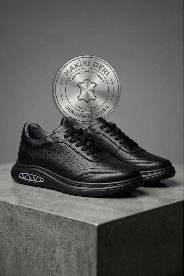 Core Genuine Nubuck Leather Men's Casual Sports Shoes