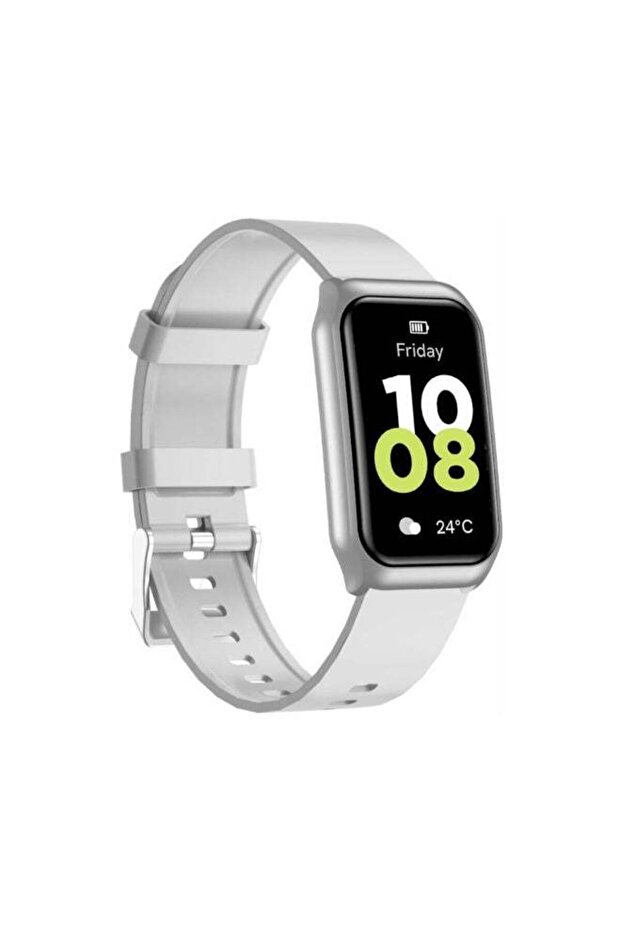 Track Fit Smartwatch 1.45” TFT IPS Display, Bluetooth 5.2, Magnetic Charging, IP65, Silver