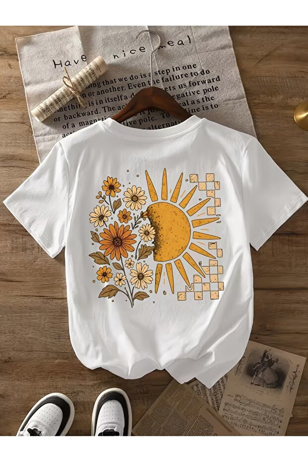 Unisex Comfortable Fit Tshrit Mixed Printed Tshirt