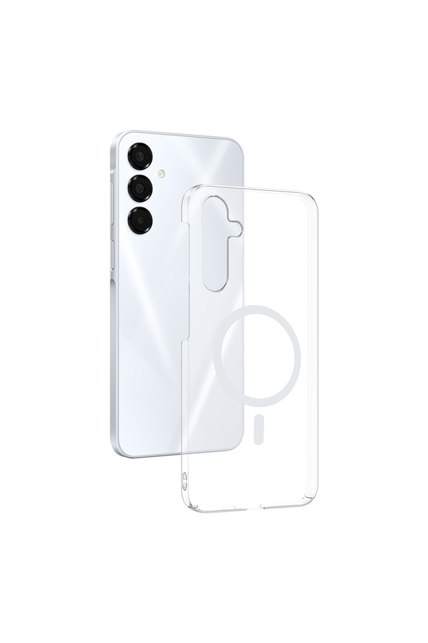 Galaxy A16 Case Non-Yellowing Ultra Thin Hard Mica Magsafe Camera Raised Tkng