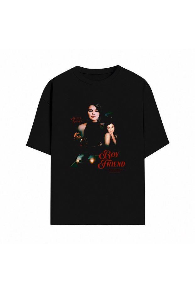 Selena Gomez Design Printed Premium Unisex Cotton T-Shirt | Specially Designed High-Quality Printed T-Shirt