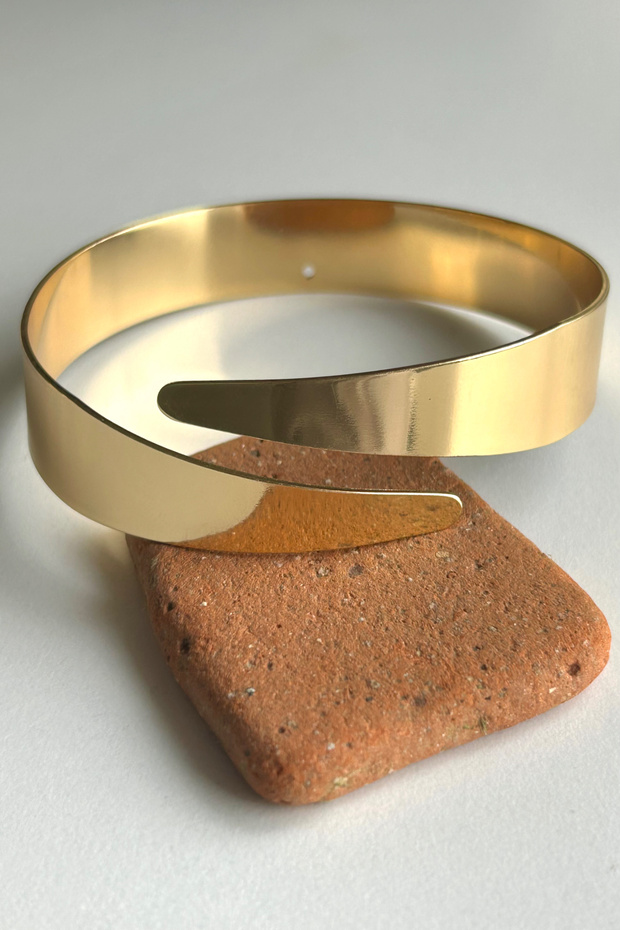 Aurea Gold Color Women's Arm Bracelet | Pazu Bracelet - Adjustable