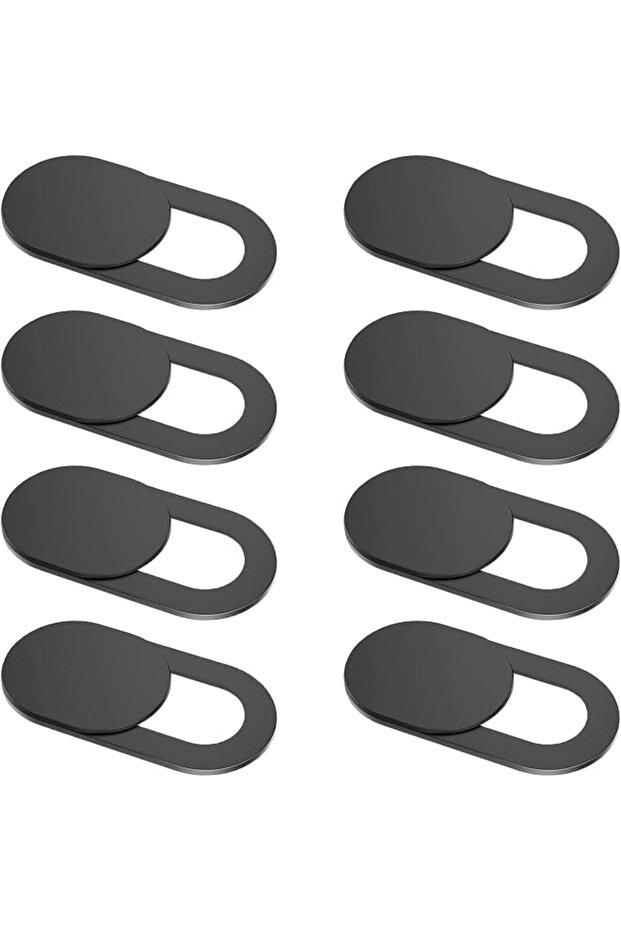 Webcam Cover (8 Pack), 0.02 inch Ultra Thin Laptop Camera Cover Slide for iPhone iPad MacBook Pro Computer iMac Cell Phone PC