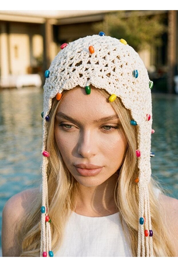 Bohemian Style Cotton Knitted Headgear