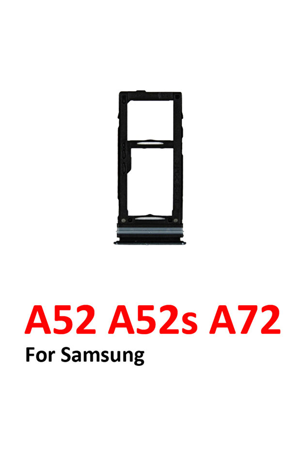 Black For A52 A52s A72 4G 5G Phone New SIM Card Tray Housing Micro SD Slot Drawer Holder...