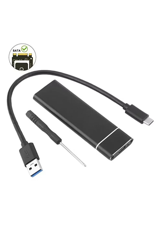 علبة خارجية لـ SSD M.2 NVMe SATA تدعم USB 3.2 Gen2 USB C بسرعة 10 جيجابت في الثانية