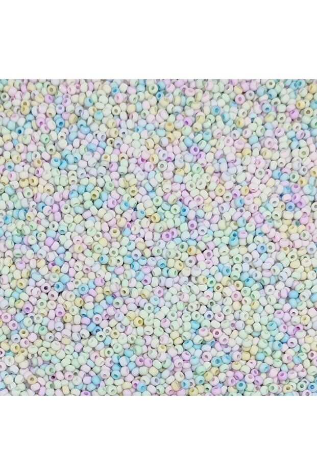 11/0 Glass Sand Beads Czechoslovakia Beads 2 mm 40 Grams Soft Mix