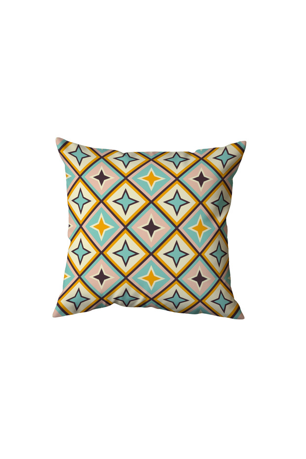 Retro Patterned Pillow, Gift