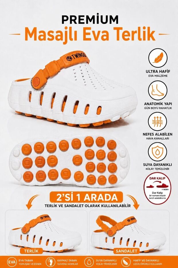 Premium Massage Daily Orthopedic Lux Eva Slippers Unisex