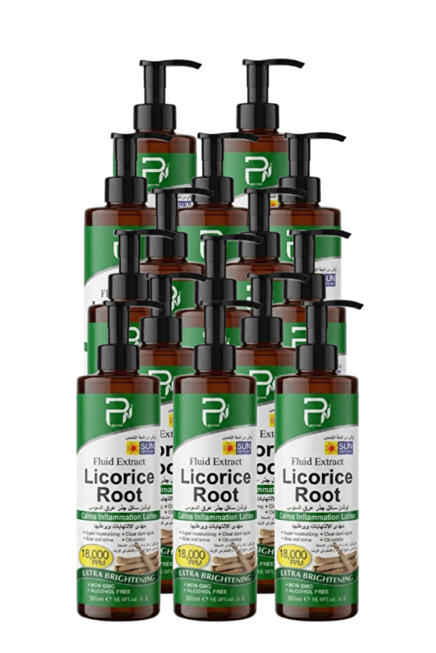 15 Pieces Licorice Root Lotion 500ML
