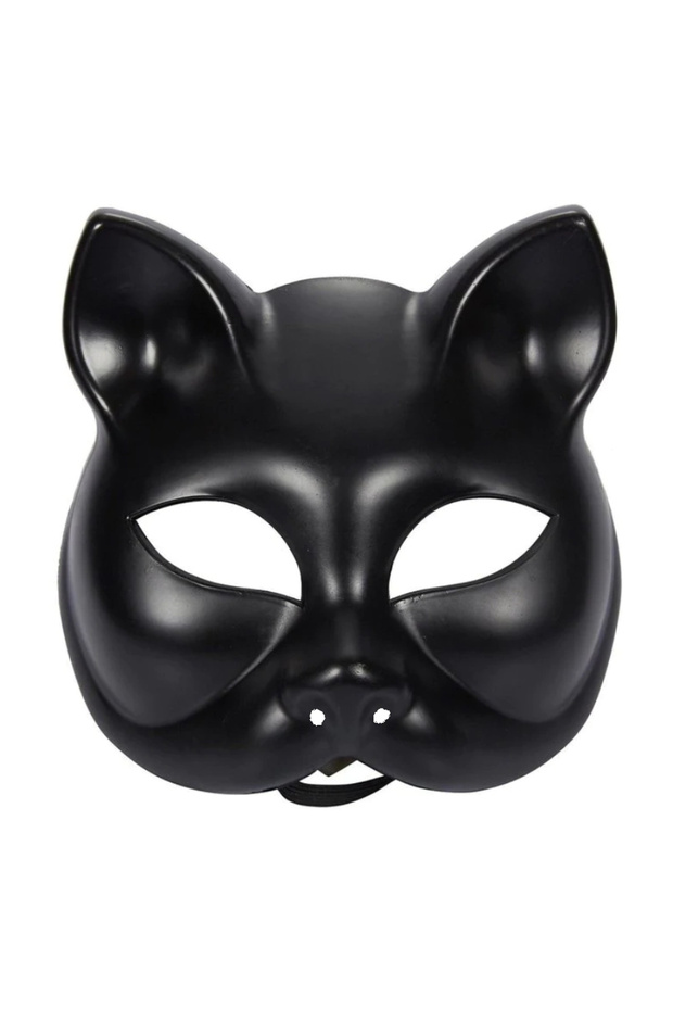 Black Color Luxury Cat Mask