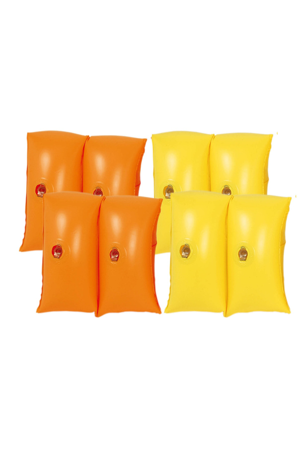 Doubles Pool Arm Floaties, Inflatable Swim Bands for Kids & Beginners
