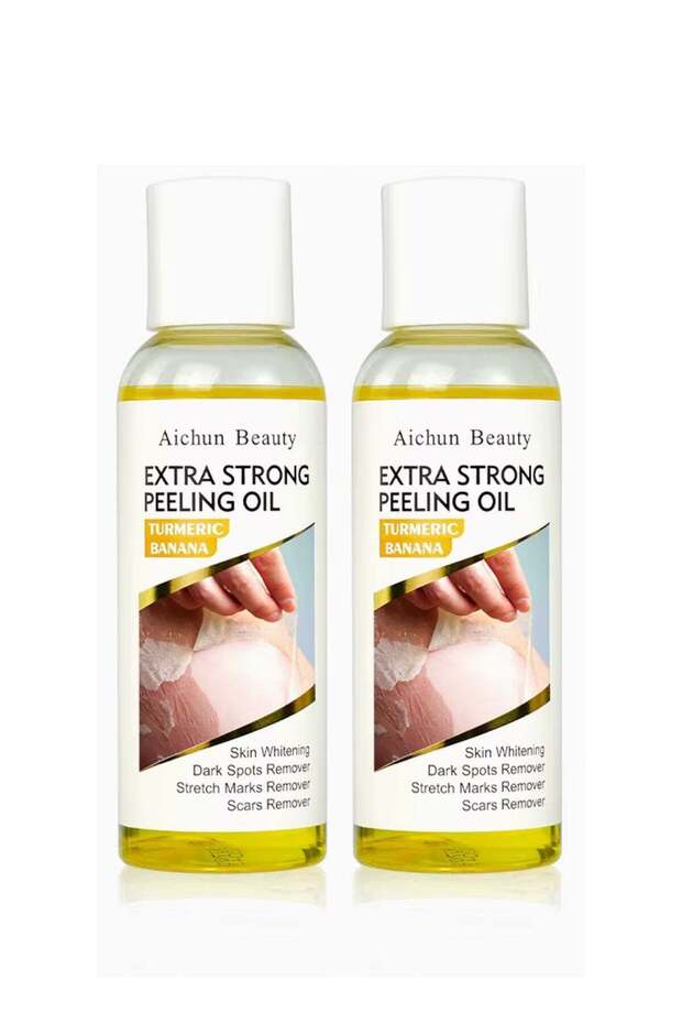 New Peeling Oil & Vitamin C With Herbal Extract Improves Skin Dullness Nouruishing Brightening Dead Skin Remover Body Oil – Pack of 2