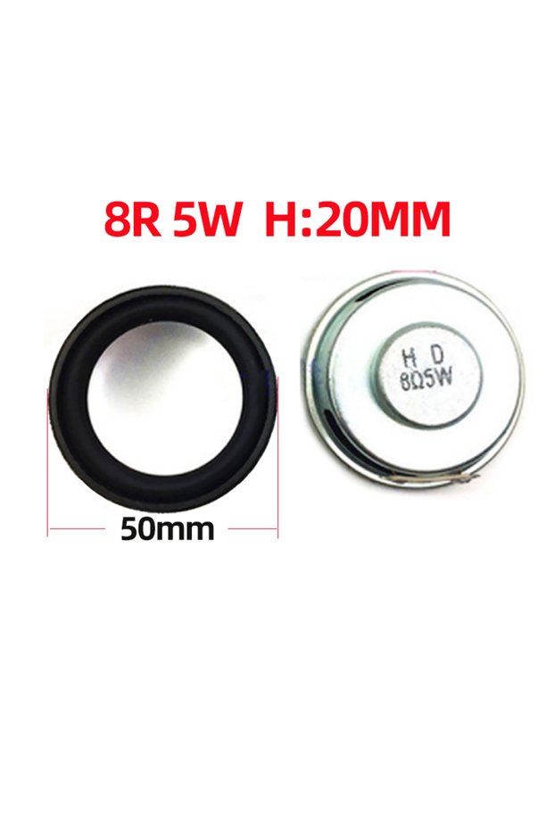 8R5W 50mm 2PCS LCD TV Speakers 5W 10W 8R3W DIY Speaker Horns 41x71/30x70/50x90 Diameter 40mm 50mm 66