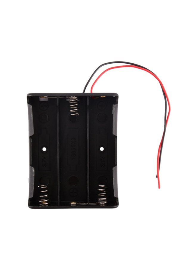 x3 slot holder 18650 18650 Plastic Battery Holder Solder Serial 1X 2X 3X 4X Slots 18650 Rechargeable