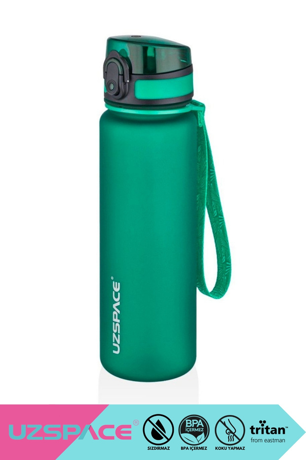 500ml New Collection Colorful Leak-Proof Bpa-Free Tritan Water Bottle with Lockable Lid and Hand Strap