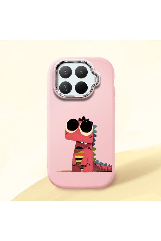 Pink Silicone Case Compatible with Mi 15t Pro with Shock-Absorbing Camera Protection