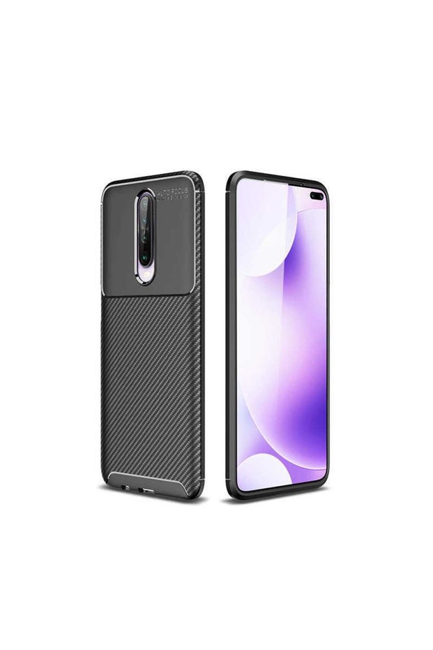 Case Carbon Design  Cover for Xiaomi Redmi K30 Mobile Phone
