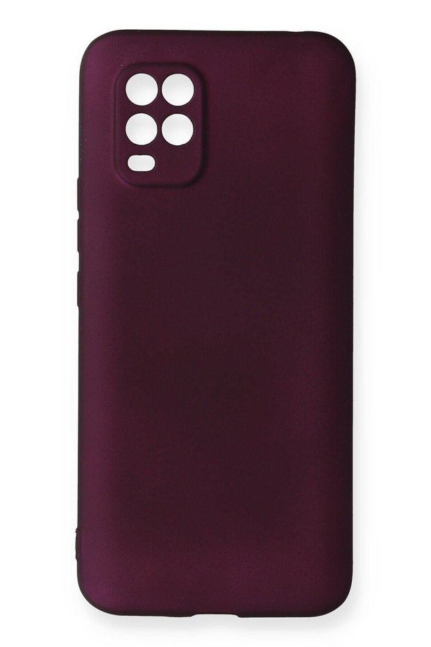 Compatible Case for Xiaomi Mi 10 Lite Yumauask Colorful Flexible Premium Rubber Silicone - Plum
