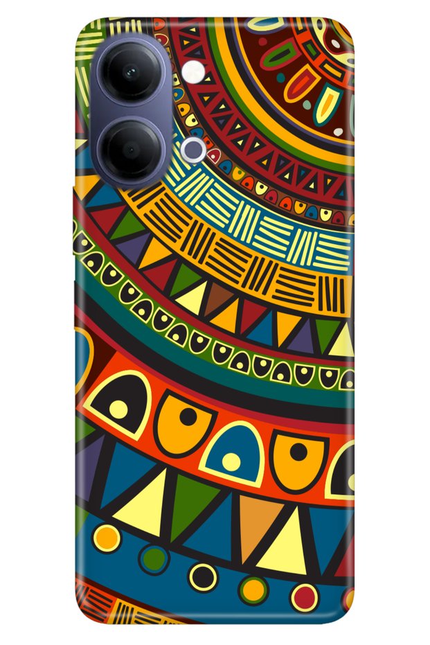Vivo Y05 (V2556) Compatible Case Patterned Silicone Printed Corn Graphic