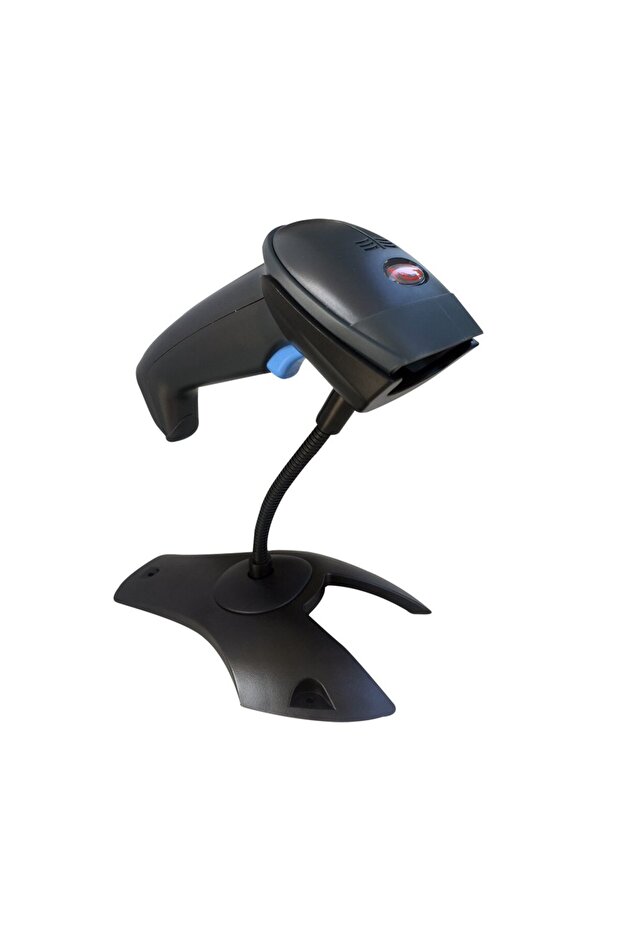 PS1146 Laser Barcode Scanner,1D, USB, with STAND, Grey, Auto sensor