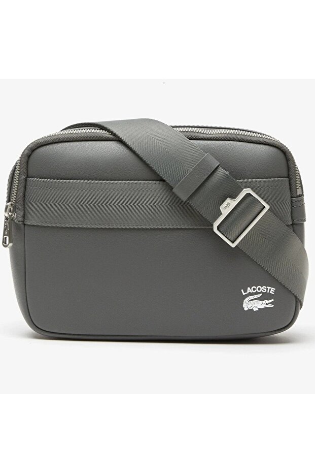 Holiday Unisex Leather Bag 22*17*6 Genuine Leather Adjustable Strap Printed Unisex Postman Bag