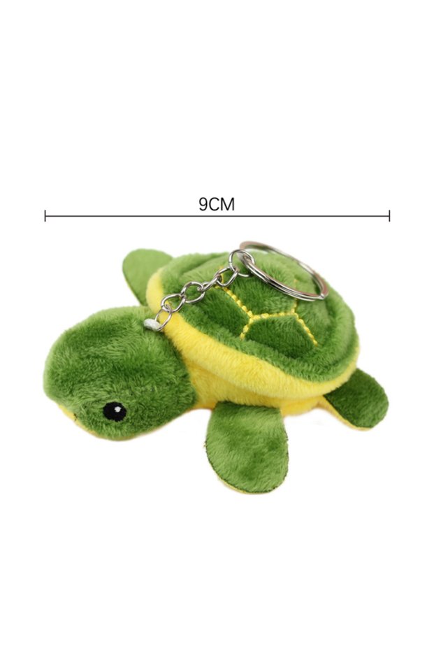 1PC 1PC Cartoon Sea Turtle Plush Toy Keychain Stuffed Animals Cute Small Doll Pendant Kids Toys For