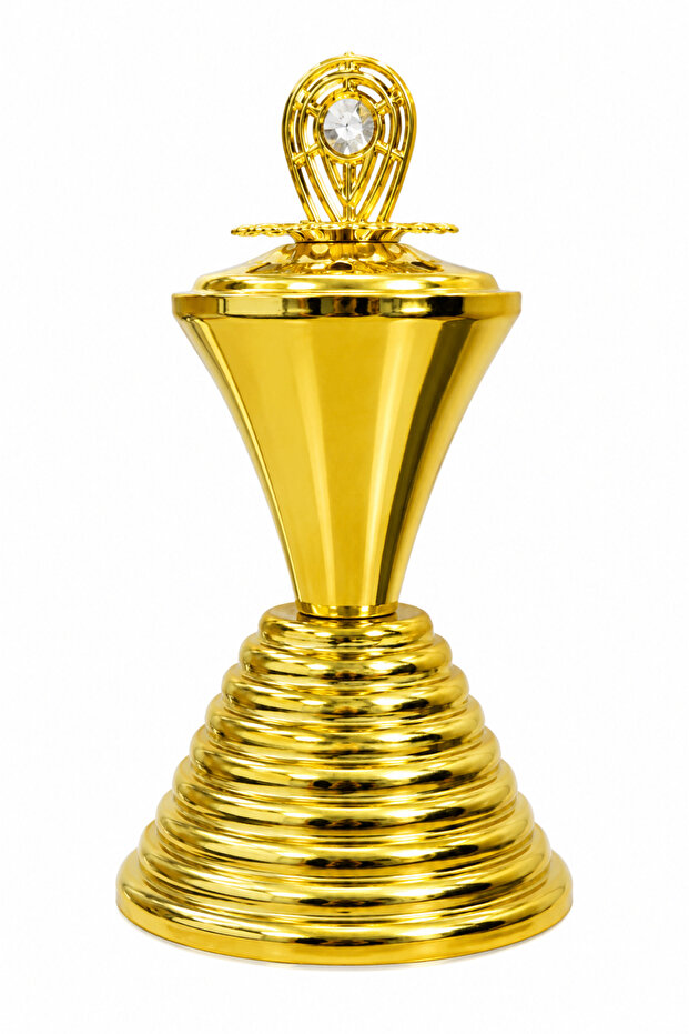 مبخرة ذهبية لنشر رائحة البخور 15 سم – RE-4649