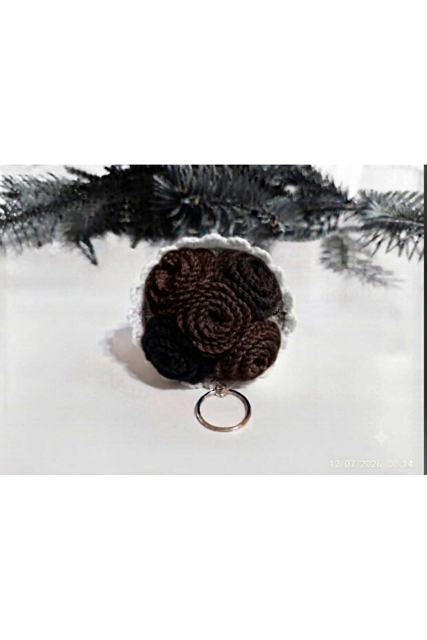 Flower Bouquet Keychain | Handmade Amigurumi Bouquet Keychain