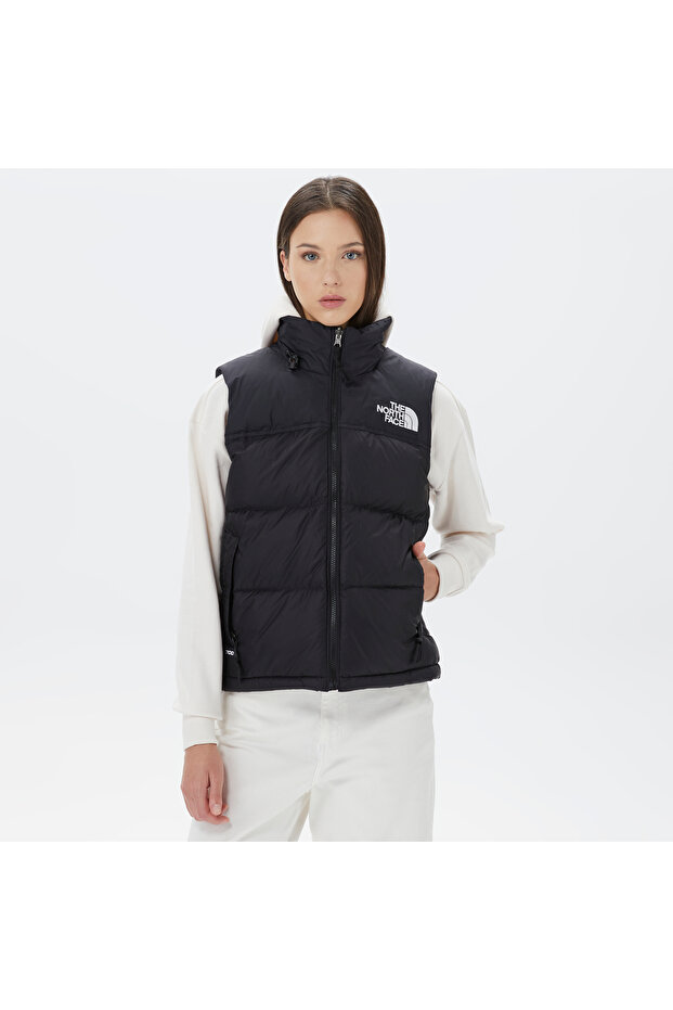 1996 Retro Nuptse Women's Black Vest