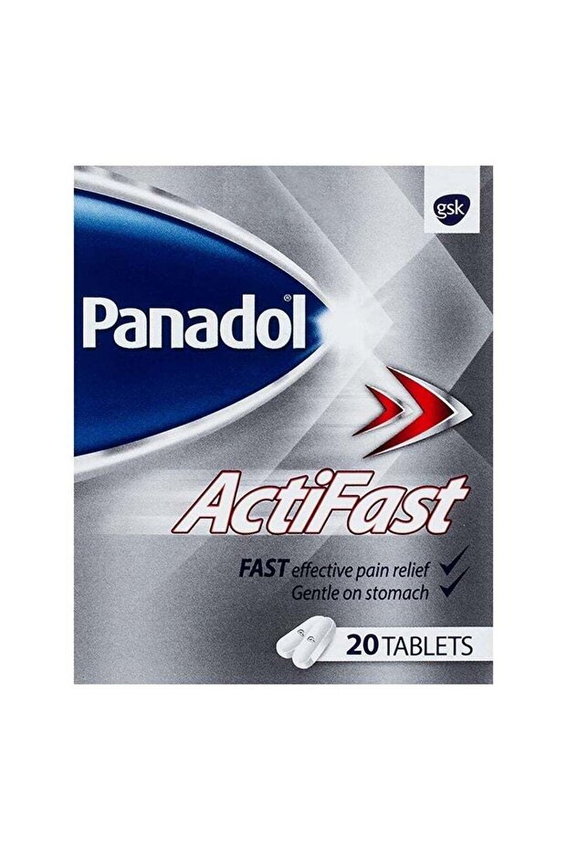 ActiFast Tablets 20’s (Fast Absorption Headache & Pain Relief)